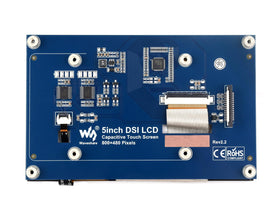 Waveshare with credit card for scale emphasizing compact size benefit