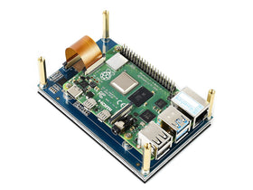 Waveshare placed on desktop as a small control panel for prototypes