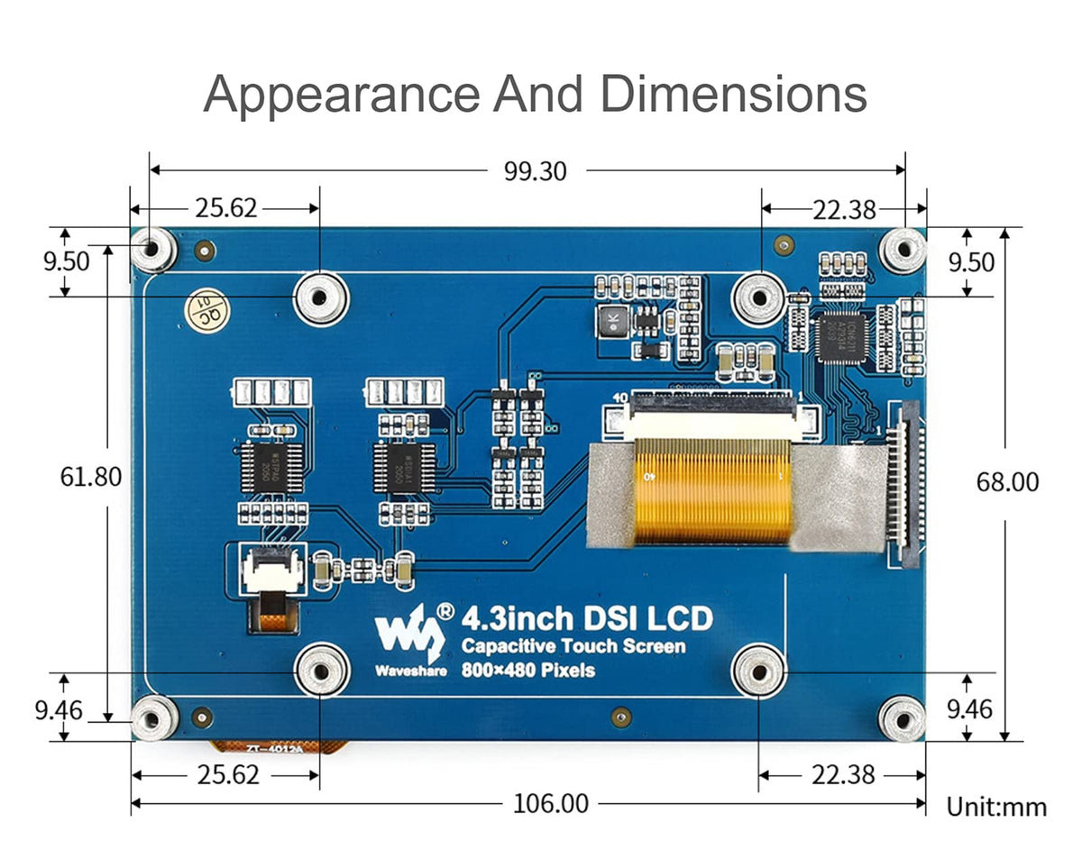 Waveshare IPS angle view showing wide viewing and consistent color