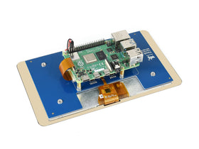 Waveshare packaged contents include screen, cable, and screws.