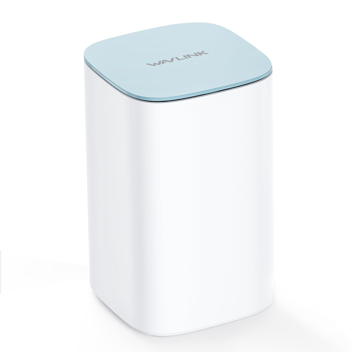 WAVLINK AX3000 front view showing sleek design and mesh functionality for reliable coverage