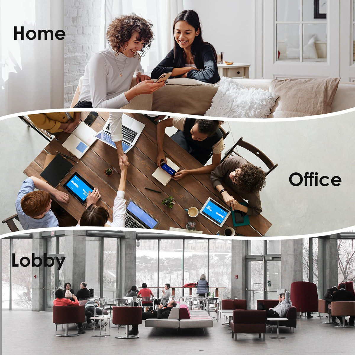 WAVLINK AX3000 uses OFDMA+MU-MIMO to support many devices