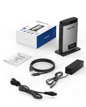WAVLINK card reader with SD card inserted for quick photo and file transfers
