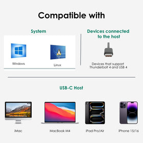 WAVLINK powering a triple-monitor workstation for multitasking and increased productivity