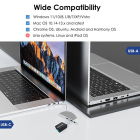 WAVLINK docking station ideal for a tidy home office setup.