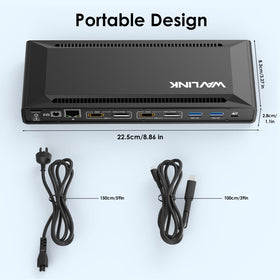 WAVLINK docking station driver setup for macOS and Windows compatibility.