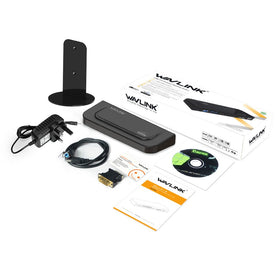 WAVLINK docking station with gigabit ethernet for stable wired networking