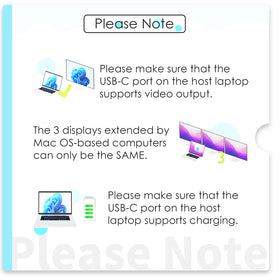 WAVLINK 130W power adapter and USB-C cable demonstrating 100W PD charging convenience for laptops