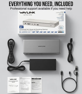 WAVLINK Pro Dock with DL7400 driver support for multi-monitor output