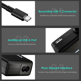 WAVLINK charger with RoHS CE FCC safety certifications.