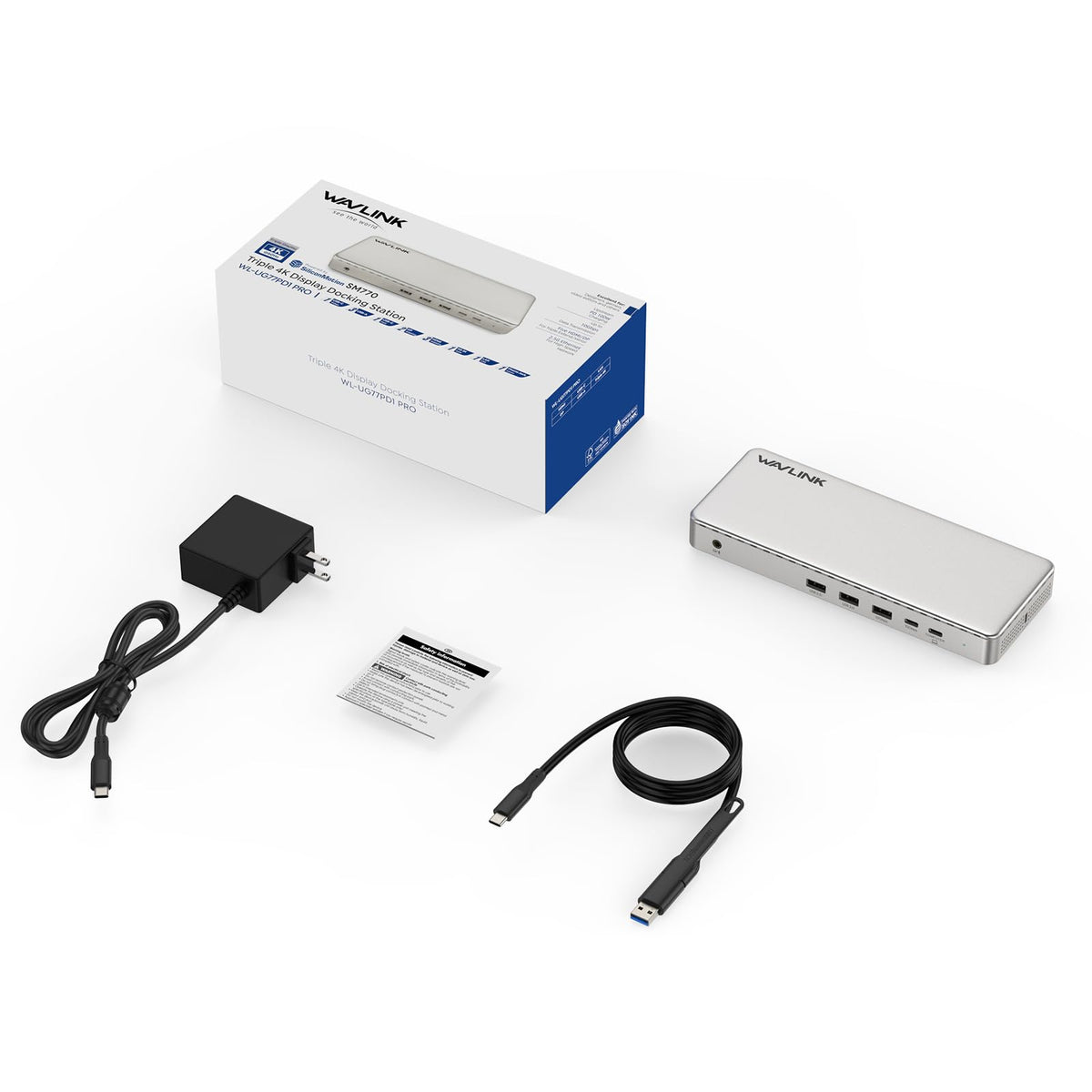 WAVLINK SM770 SM770 chip enables robust display expansion across devices.