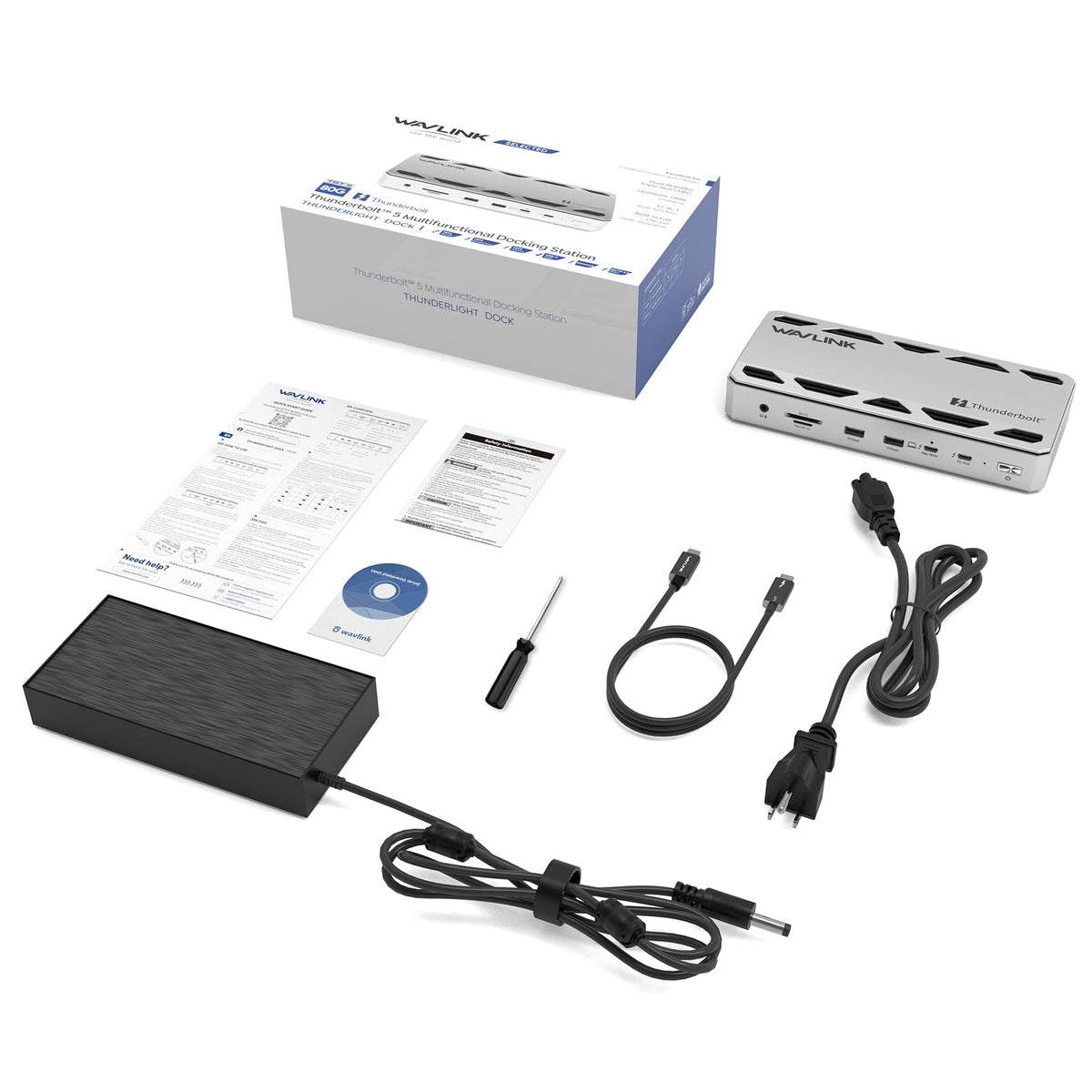 WAVLINK TB5 Dock anti-slip feet for stable placement