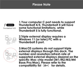 WAVLINK TB5 Dock USB-A ports ready for peripherals