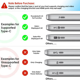WAVLINK 130W power adapter charges laptop while docked
