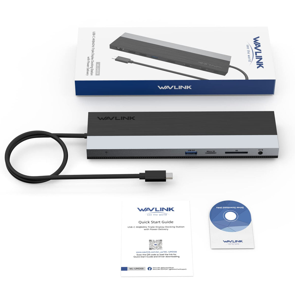 WAVLINK USB-C docking station compatibility covers modern USB-C laptops and tablets