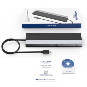 WAVLINK USB-C docking station compatibility covers modern USB-C laptops and tablets