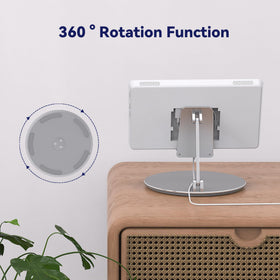WAWXH1314 foldable Echo Hub stand saves space when not in use