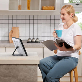 WAWXH1314 lifestyle on kitchen counter improving hands-free device use