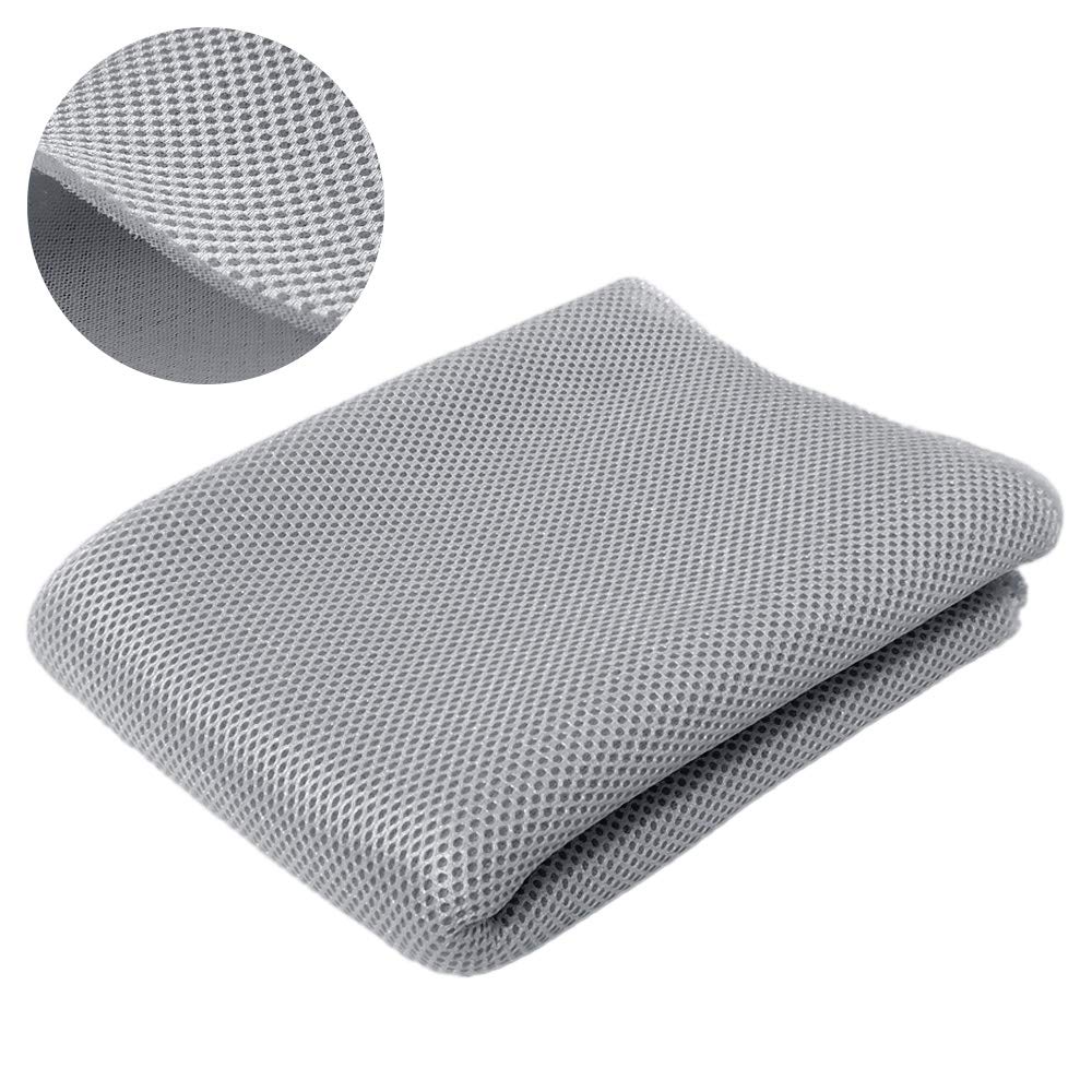 WAYBER speaker grill cloth gray 55x20 in shown ready for replacement projects