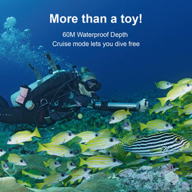 Waydoo Subnado depth rating up to 197 ft for deep-water exploration