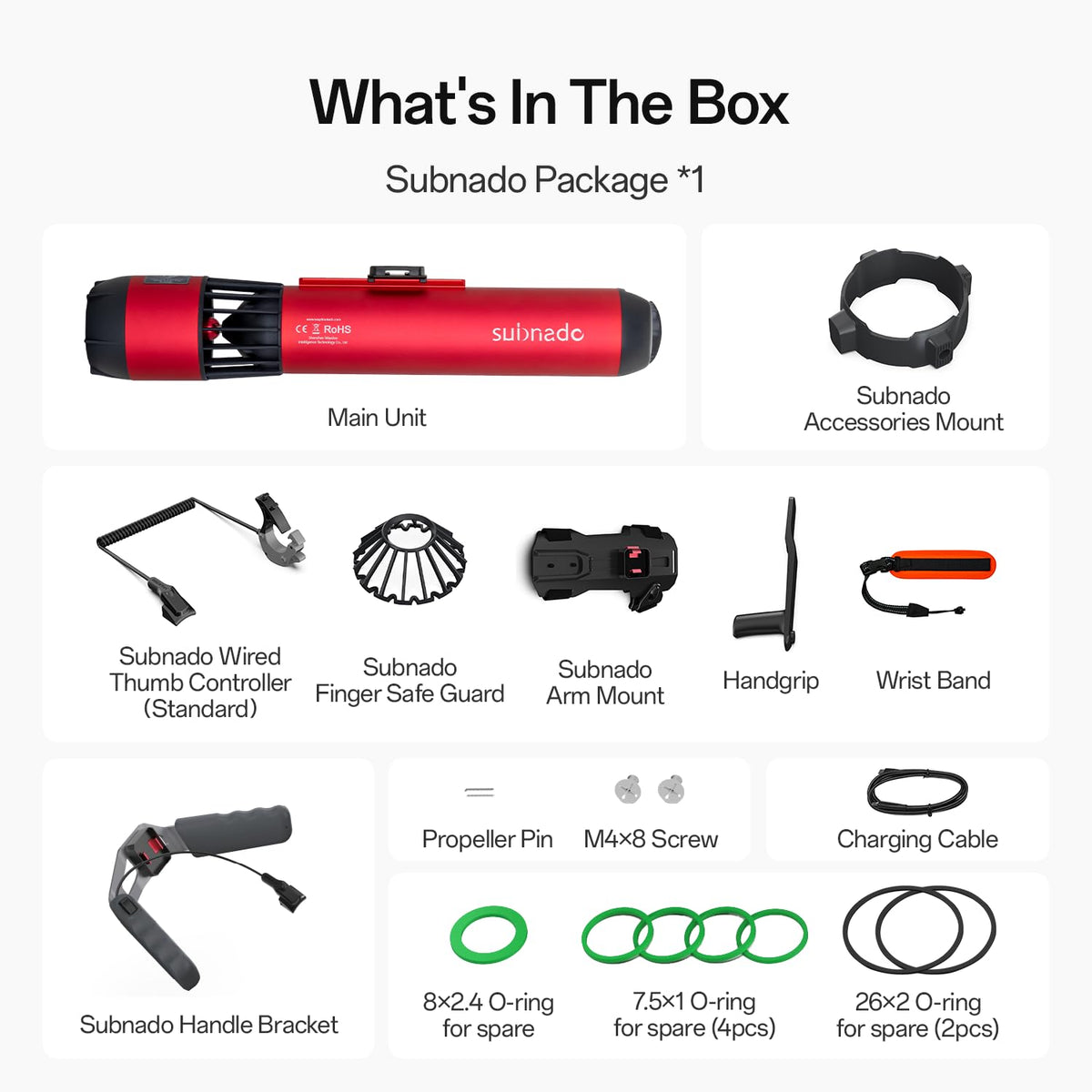 Waydoo Subnado thumb controller for precise underwater steering