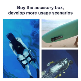 Waydoo Subnado travel packaging shows airline-friendly 98Wh battery