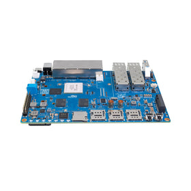 WayPonDEV BPI-R4 adaptable for NAS gateway, home automation, and secure network hubs