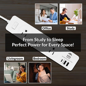 WBM SMART with several devices plugged in for simultaneous powering benefit