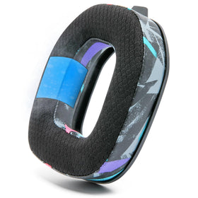 WC headband and earpad held in hand to show size and fit for precise compatibility