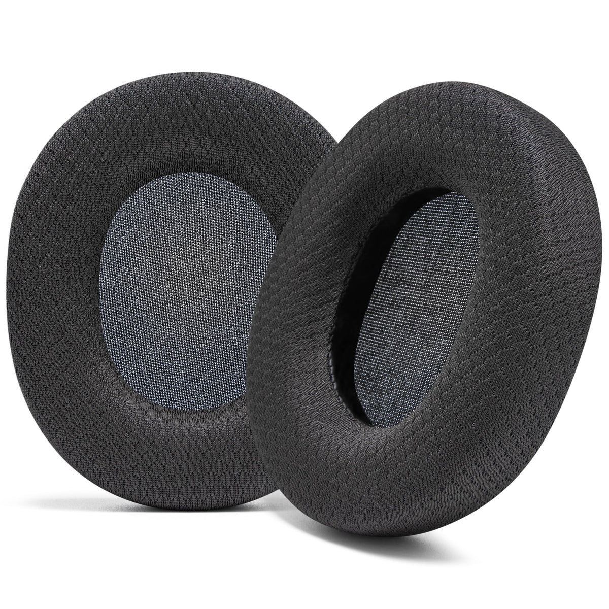 WC AirWeave ear pads for Sony MDR-7506, front view showing cushion profile and fit