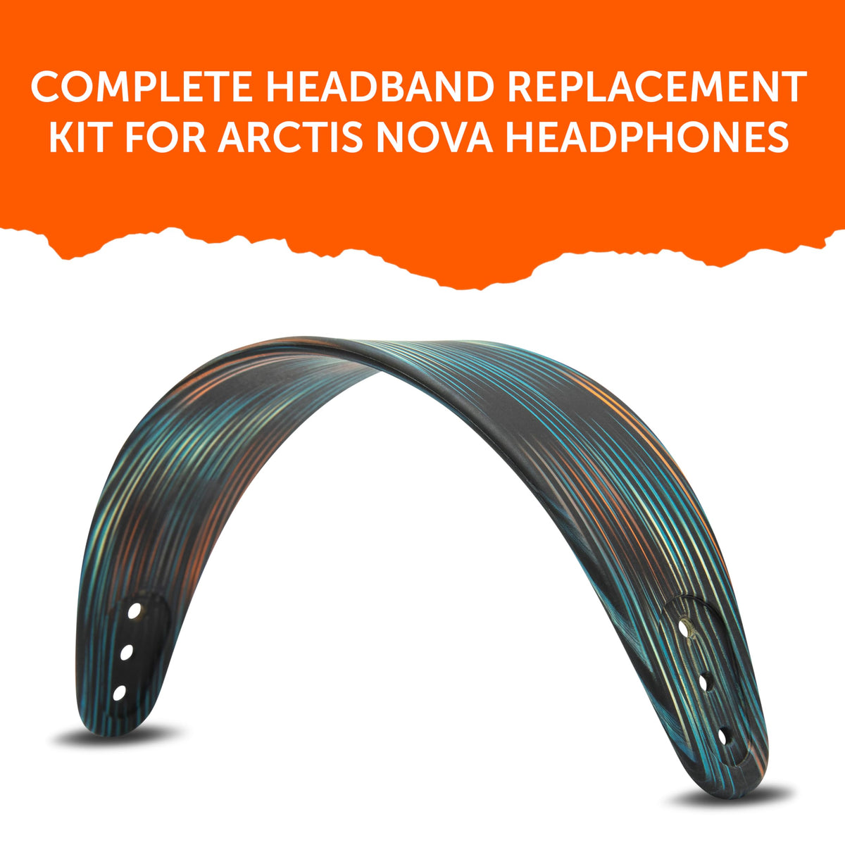 WC HeadbandZ Arctis Nova durable attachment points for lasting reliability.