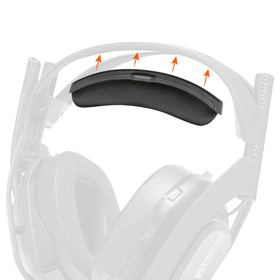 WC BandZ A50 gen4 closeup highlights precise fit for extended gaming comfort.