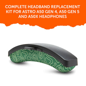 WC headband side profile demonstrating balanced head support