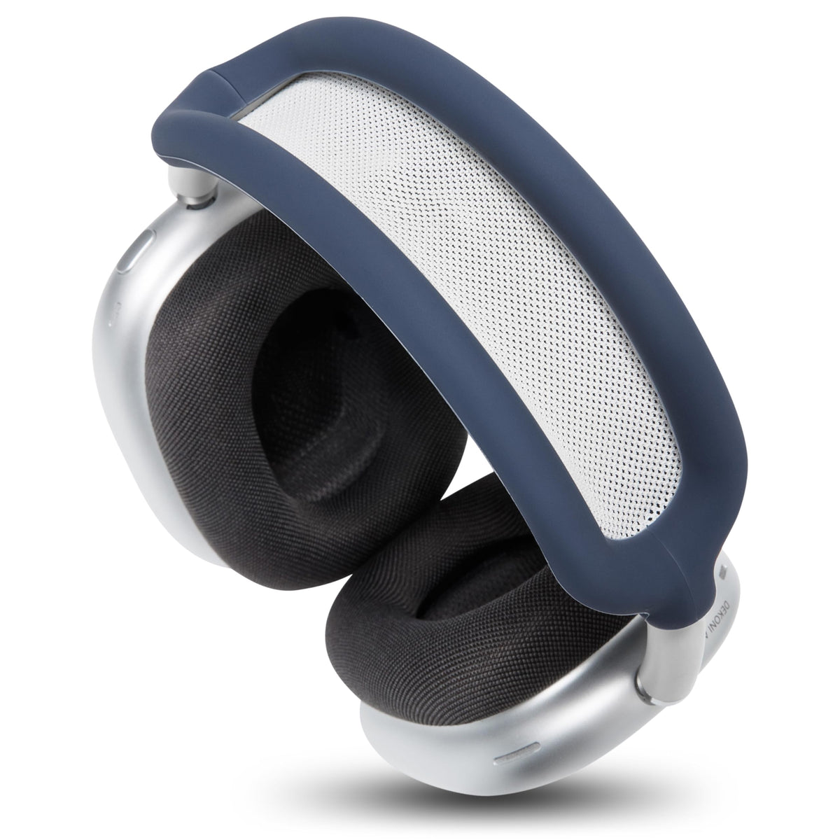 WC BandZ Max blue headband cover during workouts.