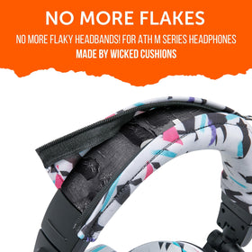 WC BandZ V2 compatible with ATH M50X models for longevity.