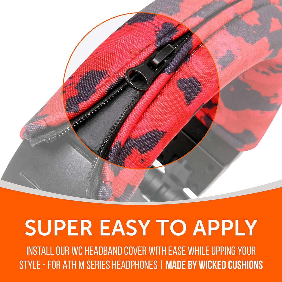 Compatible with ATH M50XBT, M50, M40X for broad protection.