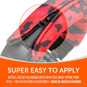 Compatible with ATH M50XBT, M50, M40X for broad protection.