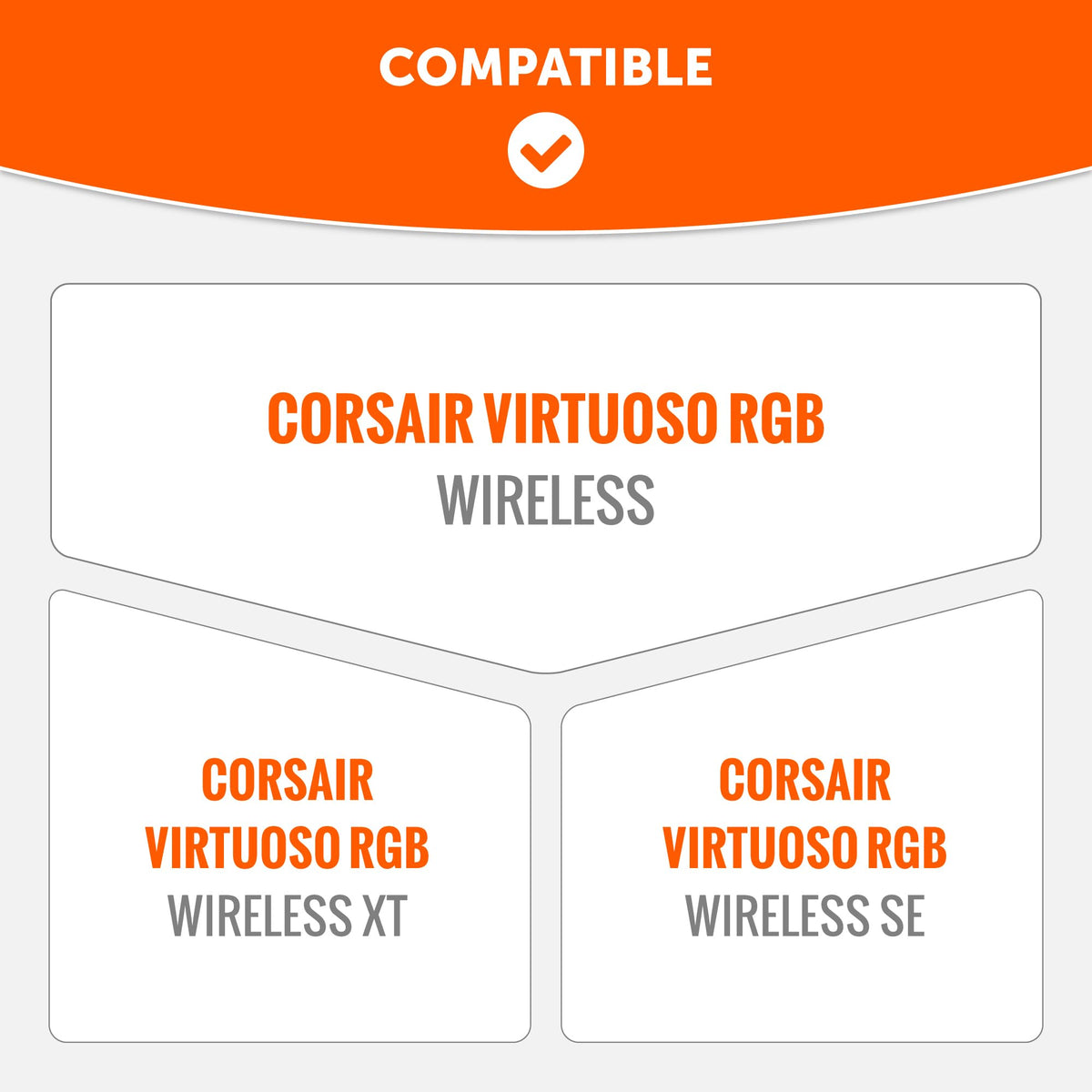 WC BandZ Virtuoso V2 cover fit detail demonstrates precise sizing for Virtuoso headsets