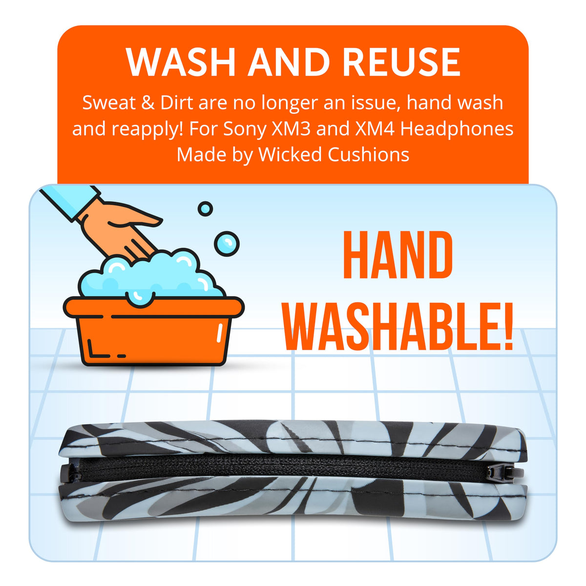 Silicone texture close-up emphasizes tactile grip and protection