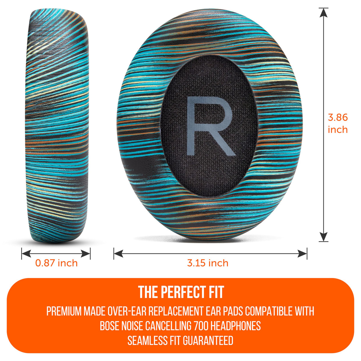 WC reinforced inner seam detail for long-lasting durability