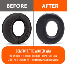 WC ear pads with improved noise isolation for Sony MDR-RF960R