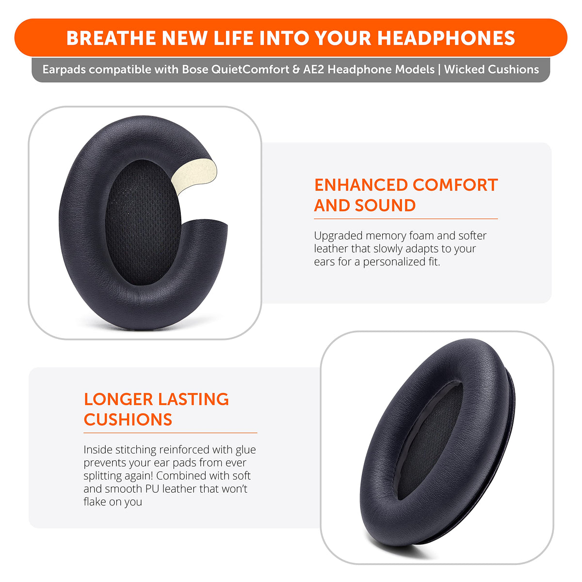 WC Bose QC15 installation step 2 – confident attachment.