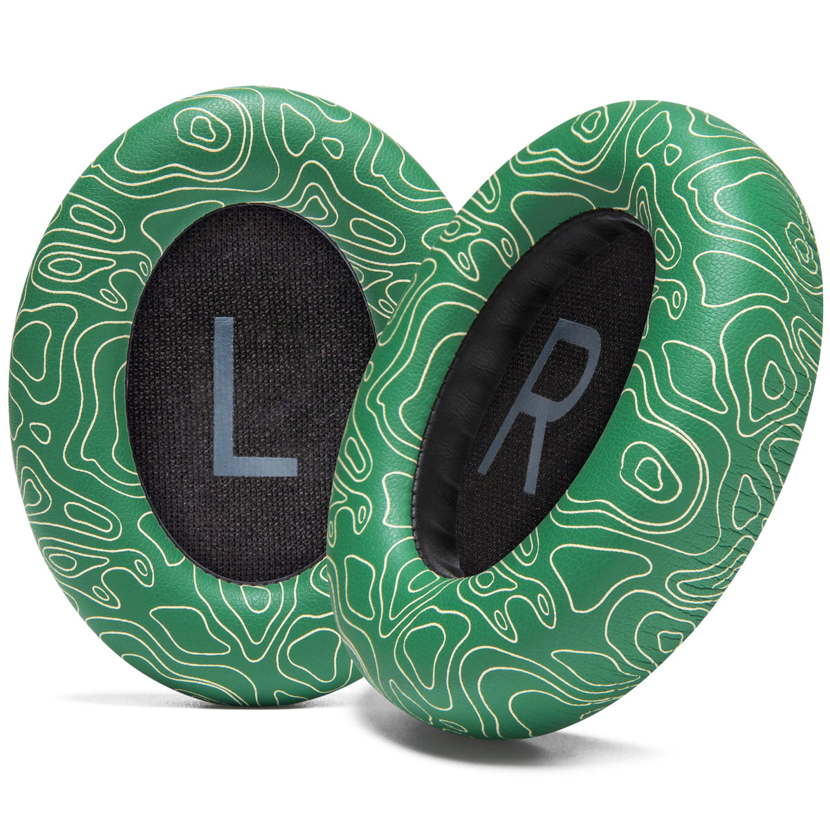 WC Emerald Tide front packaging showing replacement ear pads and benefits