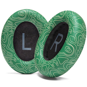 WC Emerald Tide front packaging showing replacement ear pads and benefits