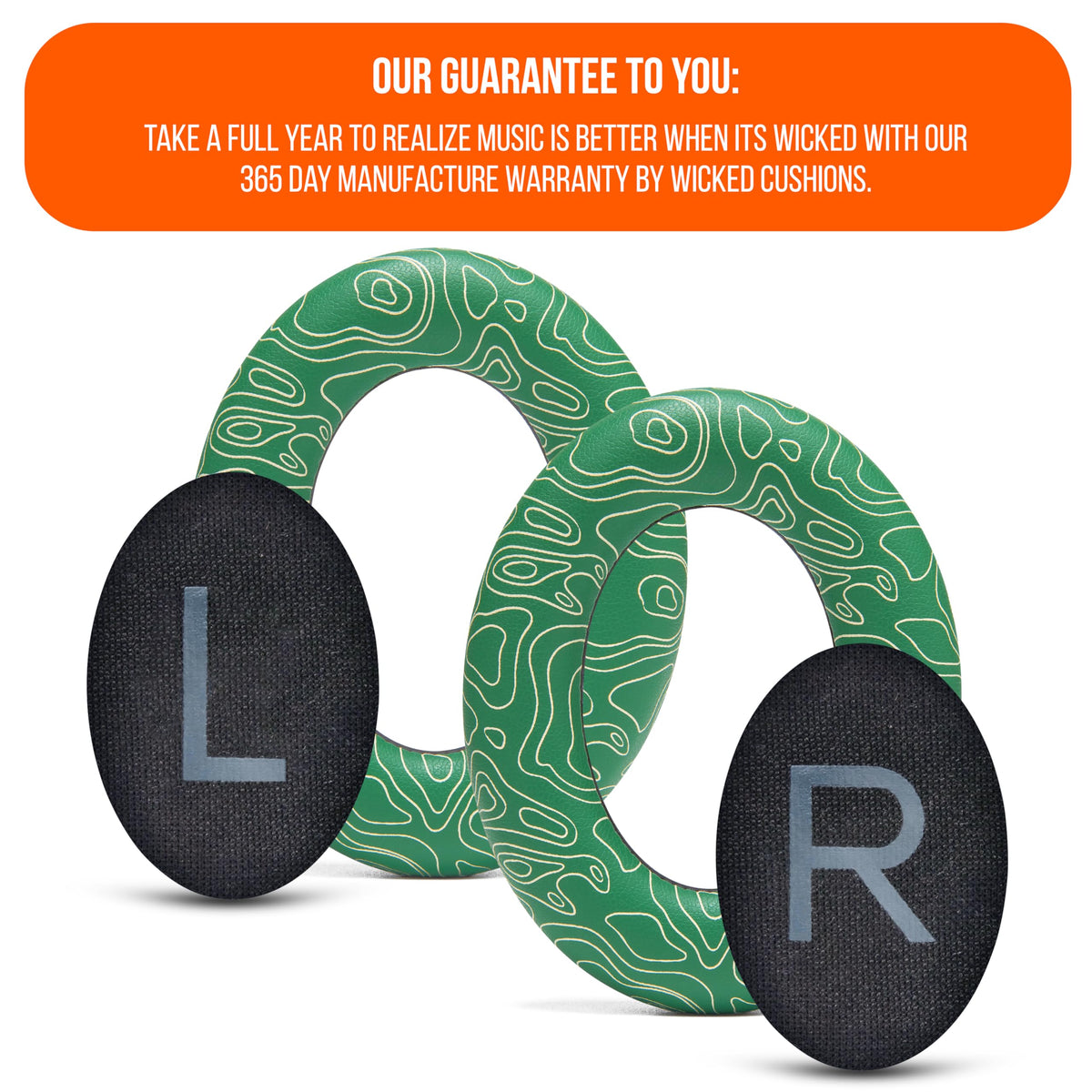WC reinforced stitching detail highlighting durability and longer lifespan