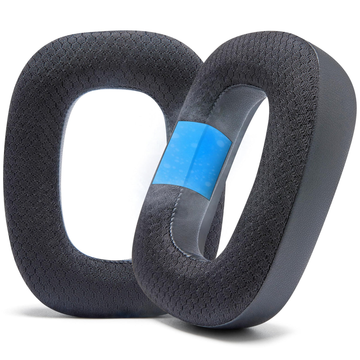 WC FreeZe A30 earpads top view highlights cooling gel and comfort