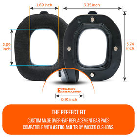 Dual-layer cooling gel visible in WC FreeZe A40 TR cushions