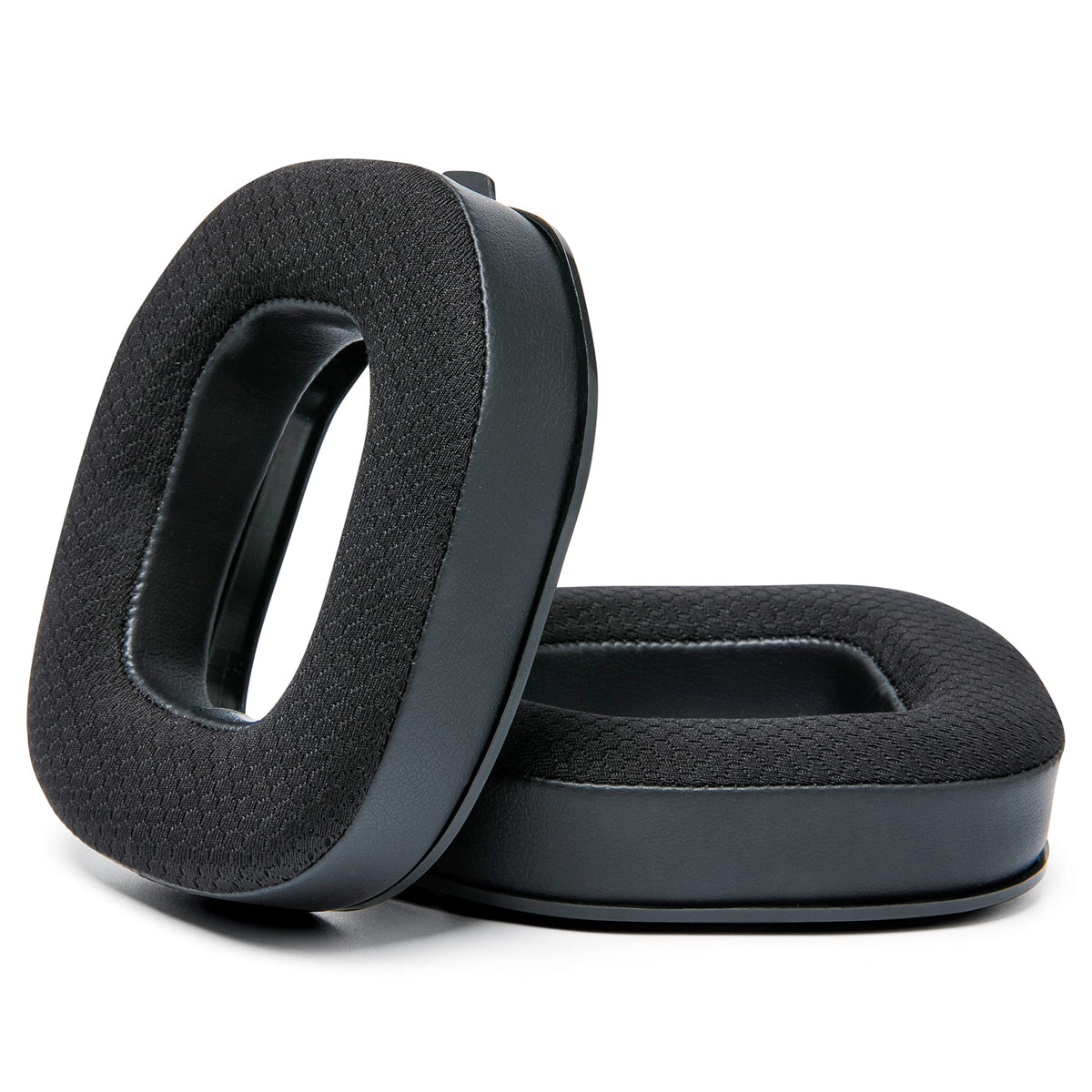Close-up of thicker padding on WC FreeZe A40 TR earpads