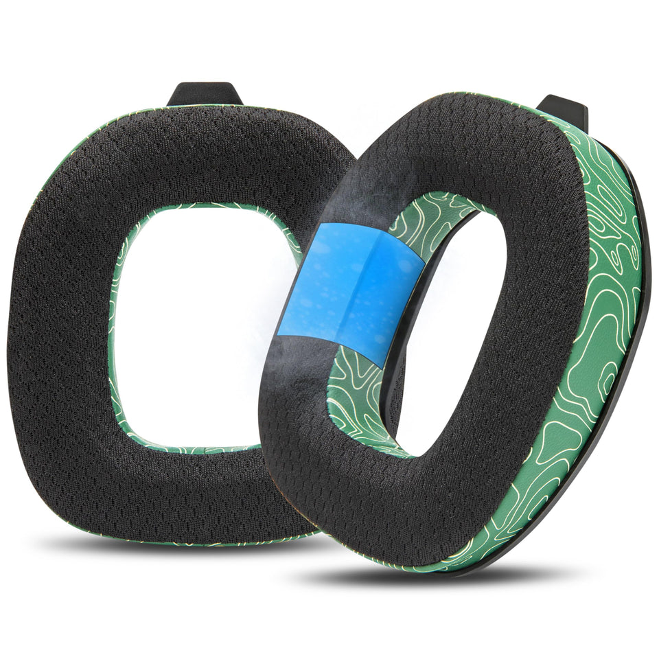 WC Freeze A50 front view showing emerald tide pads and comfortable fit