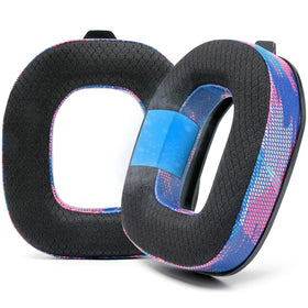 WC front view showing replacement earpads and improved comfort